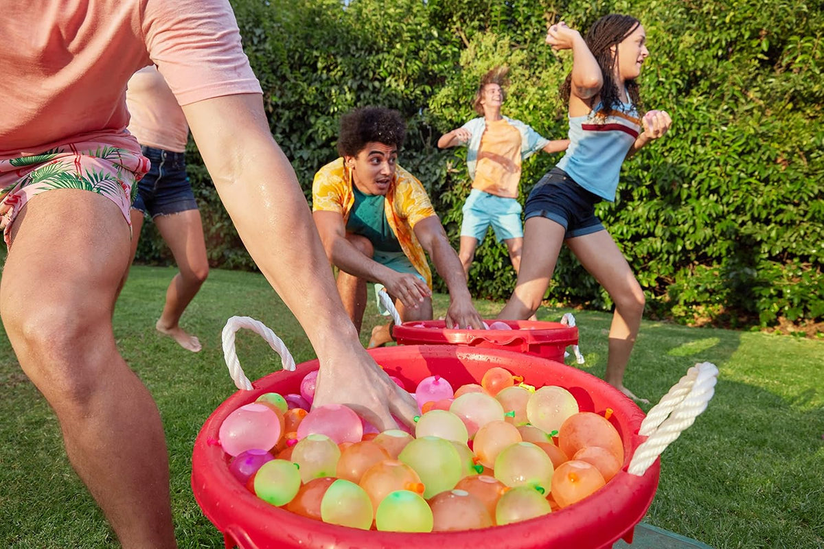 Original Bunch O Balloons Tropical Party 330+ Rapid-Filling Self-Sealing Water Balloons (Amazon Exclusive 10 count, pack of 1) by ZURU Water Balloon for the Whole Family, Kids, Teens and Adults