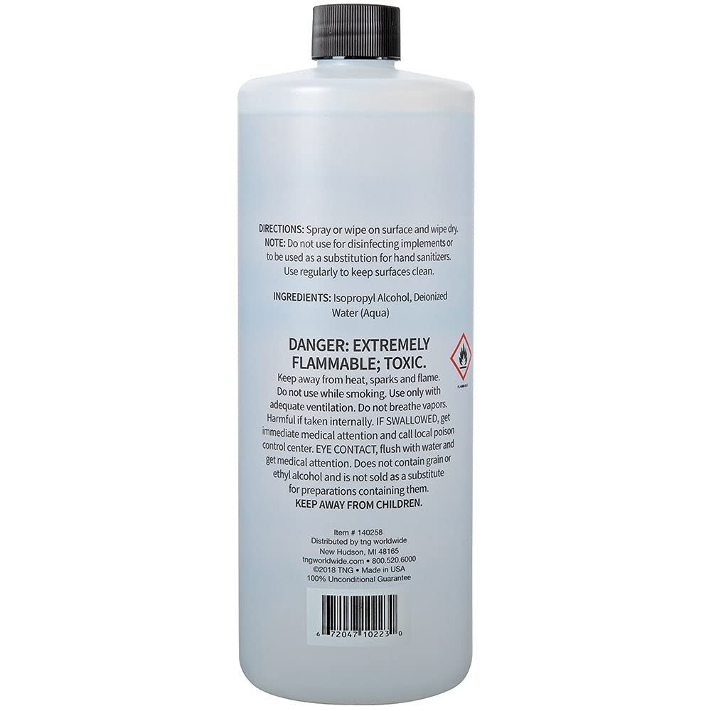 ForPro Professional Collection 99% Isopropyl Alcohol (IPA), Pure & Unadulterated Concentrated Alcohol, 32 Fl Oz (960ml)
