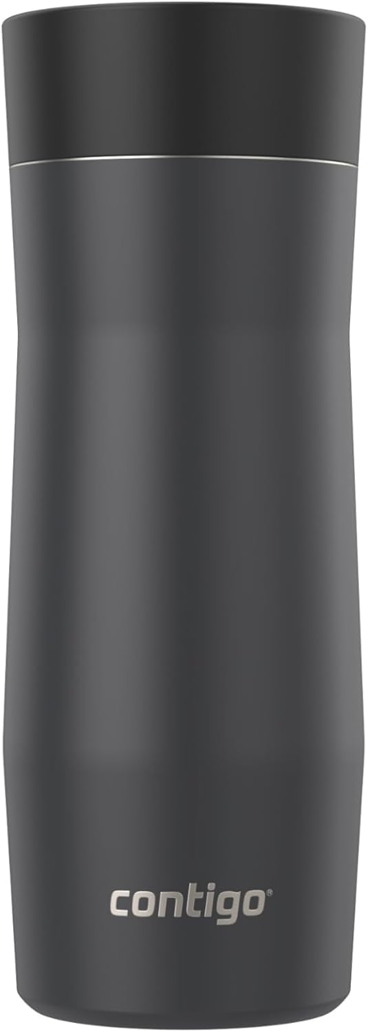 Contigo West Loop 3.0 Stainless Steel Insulated Travel Mug, Leak Proof with AutoSeal Lid, 16oz, Matte Black