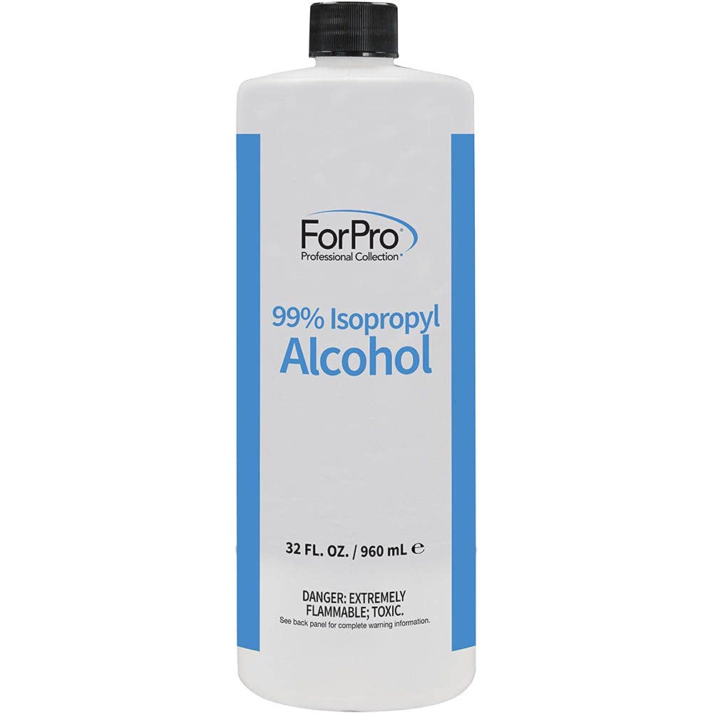 ForPro Professional Collection 99% Isopropyl Alcohol (IPA), Pure & Unadulterated Concentrated Alcohol, 32 Fl Oz (960ml)