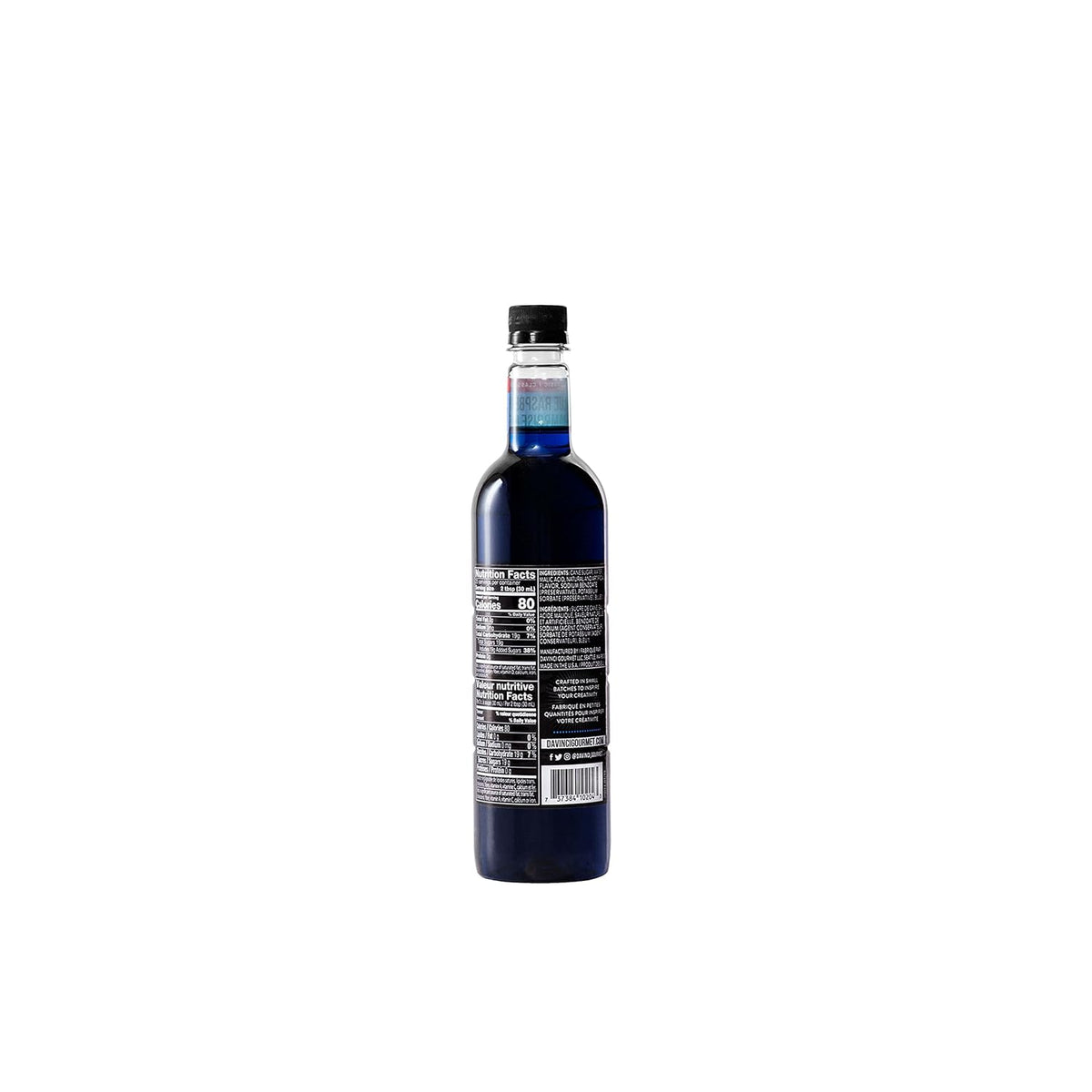 DaVinci Gourmet Classic Blue Raspberry, 25.4 Fluid Ounces (Pack of 1)