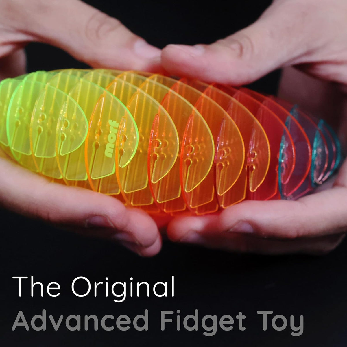 Morf Fidget Worm Toy - Flexible 3D Sensory Slug Figgy Toy for Kids, Teens, and Adults ?Stretchy, Quiet, Stress and Anxiety Relief, Focus - For Play, School, Work Gifts, Great For Classroom and Office