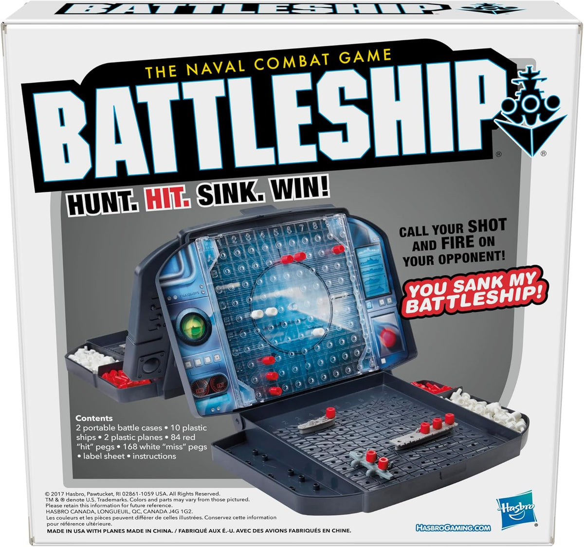 Hasbro Gaming Battleship with Planes Strategy Board Game for Ages 7 and Up (Amazon Exclusive)