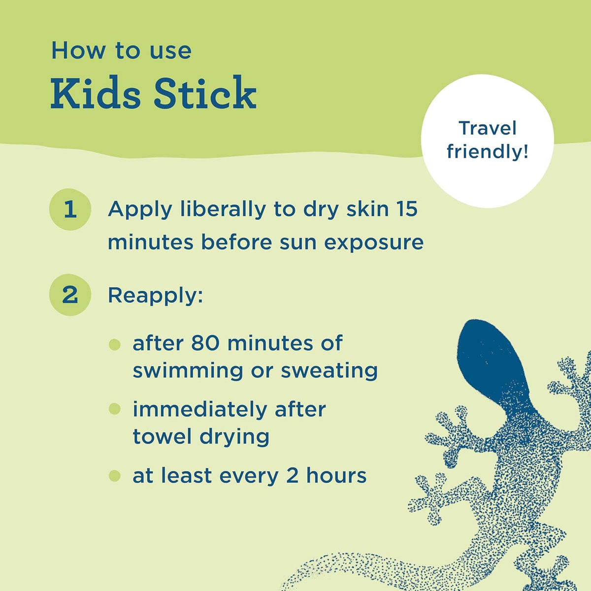 Blue Lizard Kids Mineral SPF 50 Sunscreen Stick, Zinc Oxide, 100% Mineral Actives, Developed for Kids?Sensitive Skin, TSA-Friendly, Vegan, Paraben-free, Fragrance-Free, 0.5 oz